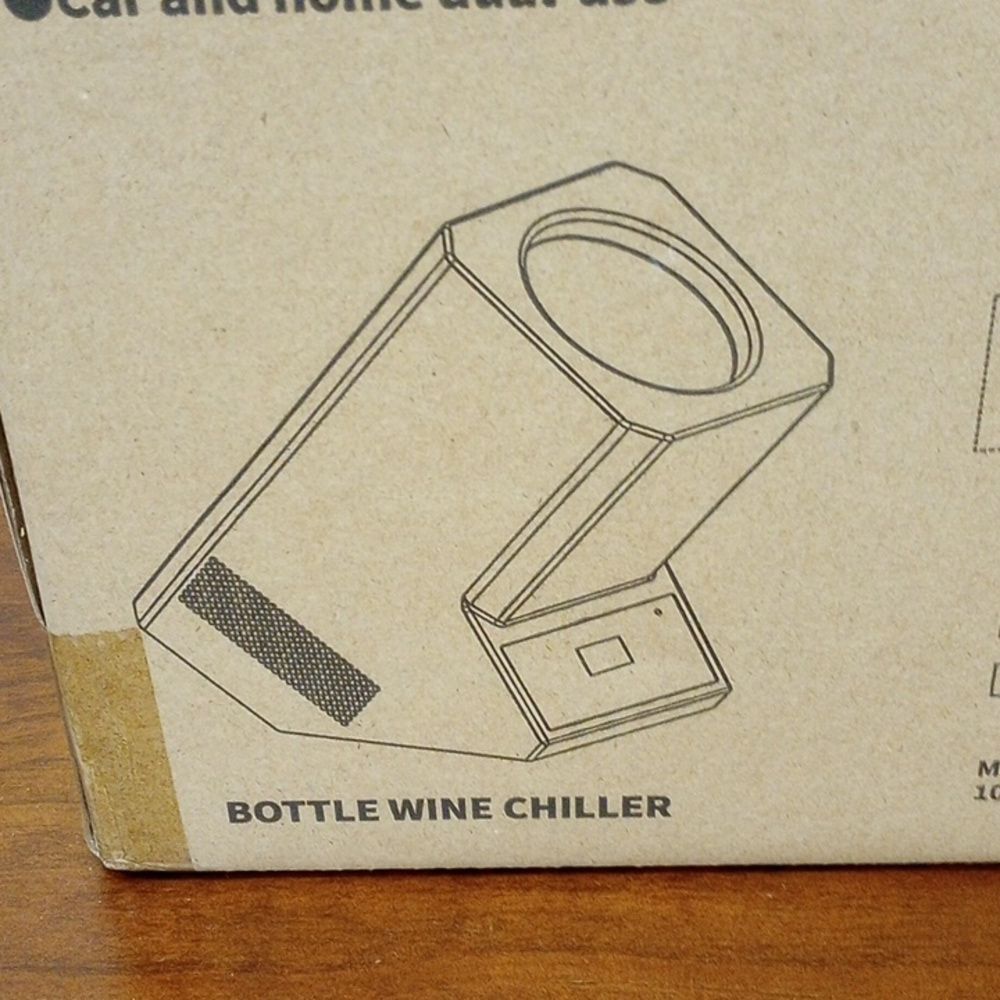 Bodega Cooler Bottle Wine Chiller Single Bottle, New! - Picture 4 of 7